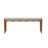 Kazbah Woven Leather Solid Wood Bench-1706685976