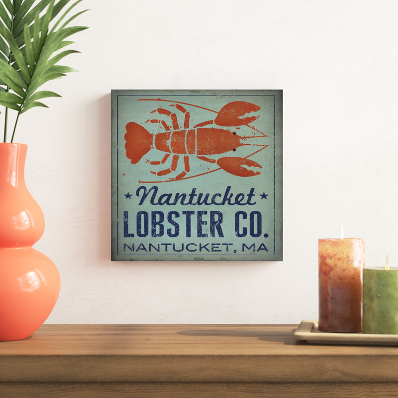 Carré de homard Nantucket, H 12 po x l 12 po x P 1,25 po