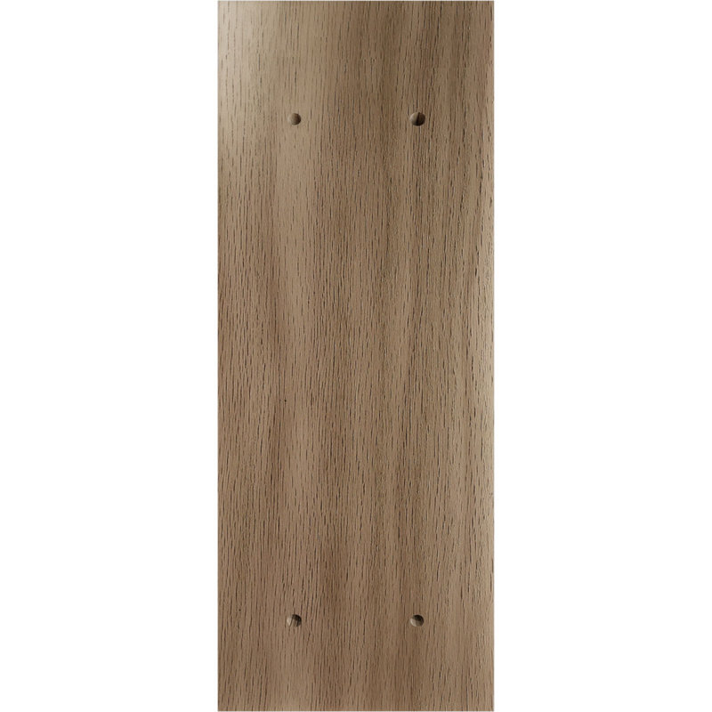 3 1/2"W x 7"D x 9"H Hamilton Traditional Bracket, Red Oak, Red Oak, 9" H x 3.5" W x 7" D