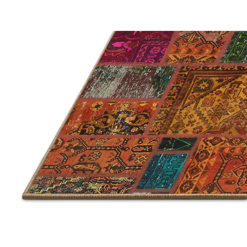 Abstract Indoor Rug, Rectangle 5' x 7'