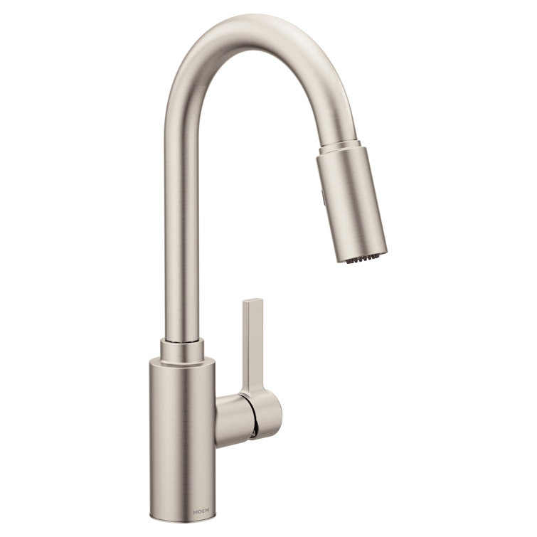 Moen 7882SRS Genta LX Pulldown Single Handle Kitchen Faucet with Power Boost Technology and Duralock