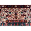 Tapis décoratif en laine noué à la main Qashqaii