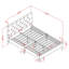 Lit plateforme tapissier à profil bas-794487427-794477099