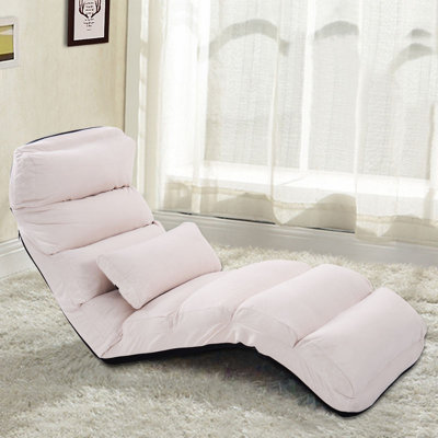 Trule Faux Leather Game Chair in Beige