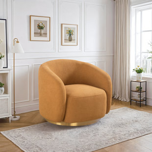 Chaise pivotante rembourrée Dove
