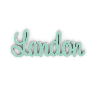 Lettres personnalisées Landon