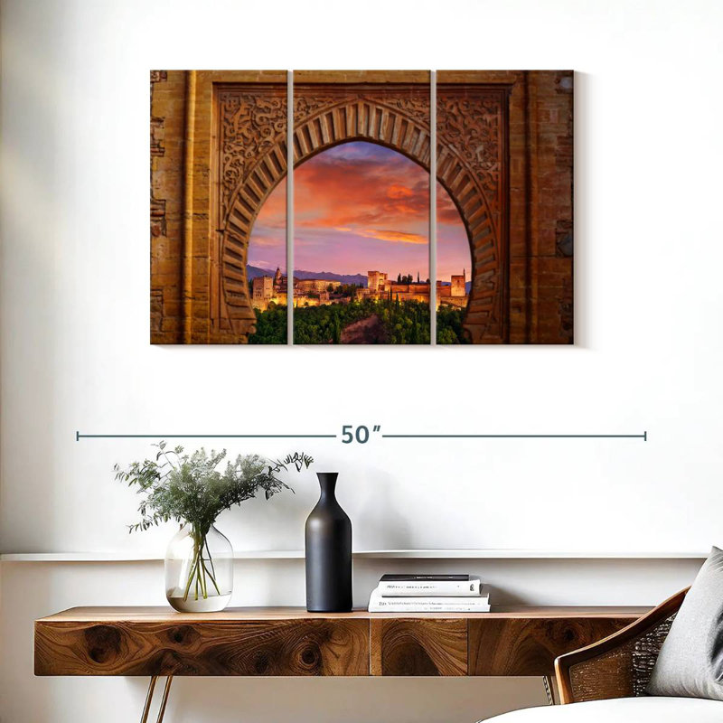 Lilie Alhambra Sunset Arch, H 24 po x l 38 po