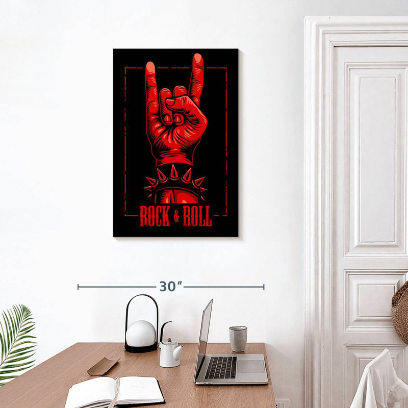 Abarca Red Rock N Roll, 30" H x 20" W