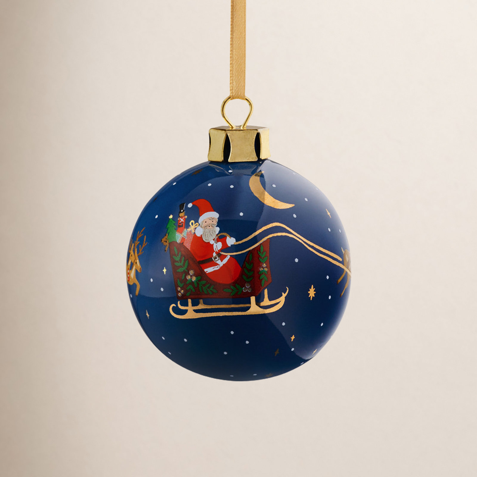 3" Porcelain Bauble