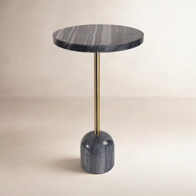 Barrett Genuine Marble End Table