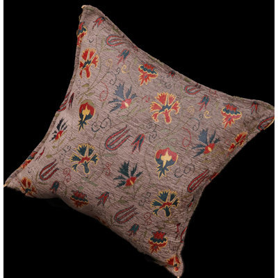 Coussin rectangulaire en chenille