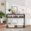 Elkview 101cm Solid Wood Top Console Table