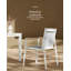 Ensemble de salle à manger d'extérieur en aluminium pour 4 personnes avec table rectangulaire extensible et chaises en textilène-827592073-827592074