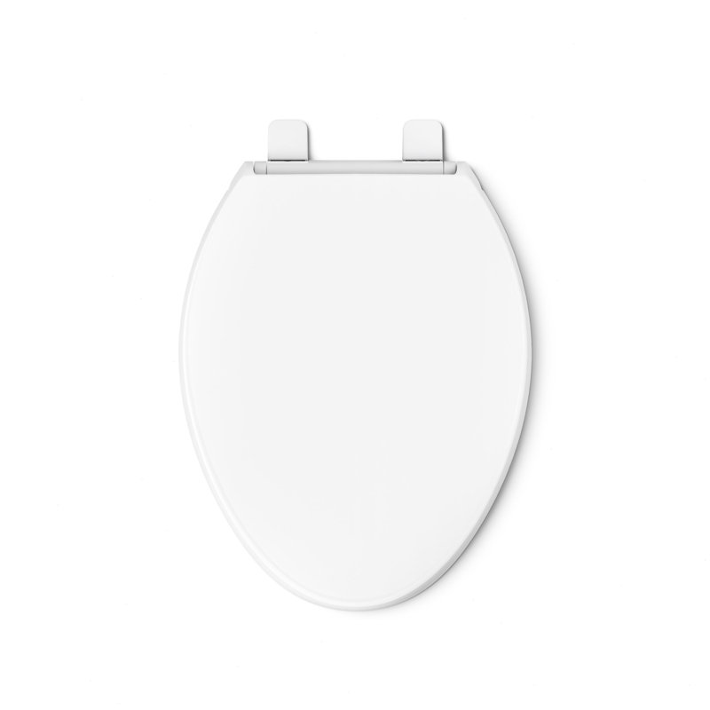 Border Readylatch Quiet-Close Toilet Seat, White, Elongated