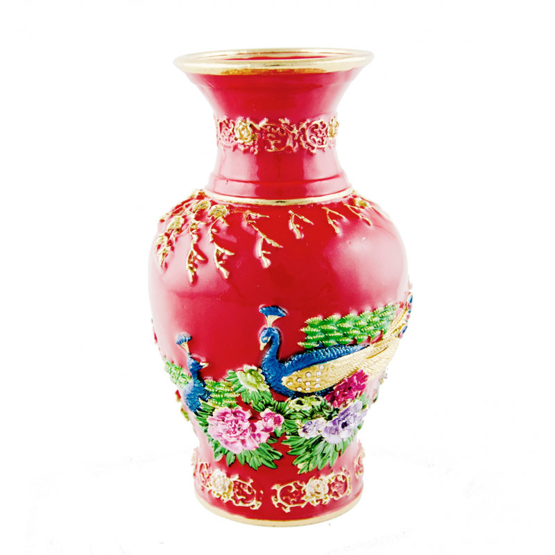 Metal Table Vase