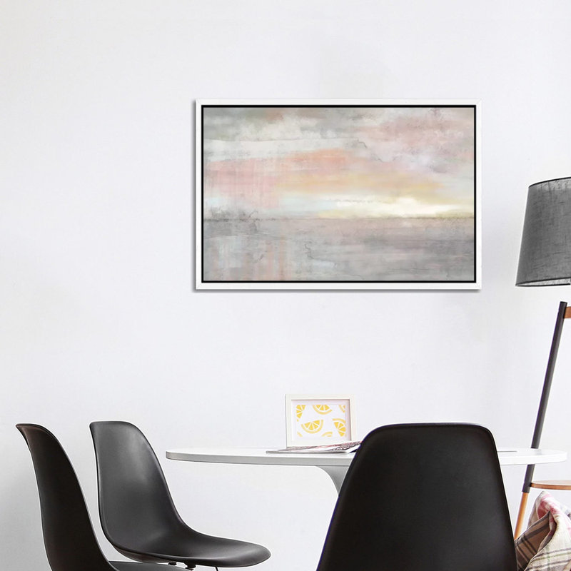 Early Morning by Nan - Painting on Canvas, 101.6 cm H x 66.04 cm W, White Framed