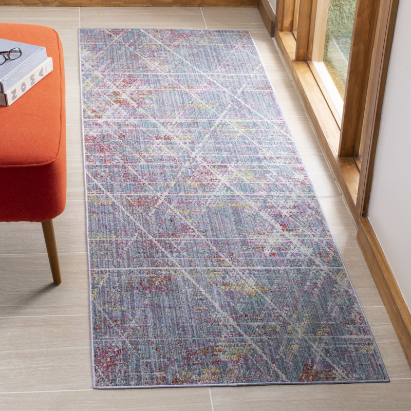 Tapis Langton Performance Abstract, Tapis de couloir 2 pi 9 po x 8 pi