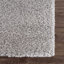 Tapis gris en polyester tissé à la main de couleur unie Francique-1114747659