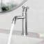Cass 8" H Single Handle Single Hole Bathroom Faucet-61564711