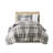 Blake Plaid 3-Piece Full/Queen Duvet Cover Set-1306598476