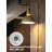 Plug-in Wall Sconce, Metal Indoor Wall Lamp, E26 Base, Max 20W LED, Bulb Not Included, Green