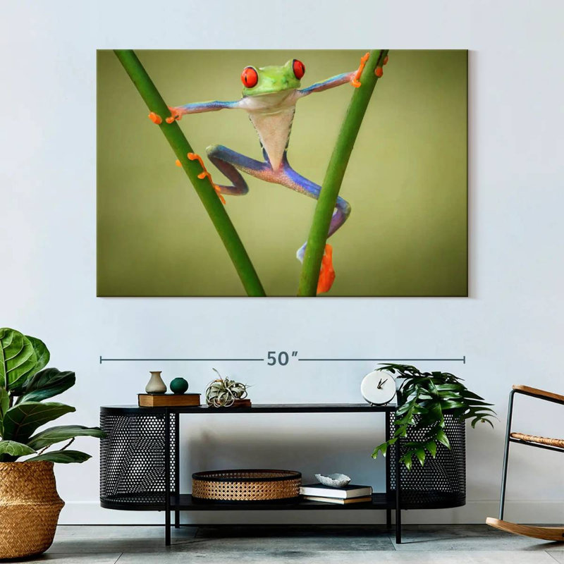 Frog Show Off, 34" H x 51" W
