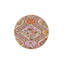 Tapis tissé à motif floral et motif lavable-1040108291