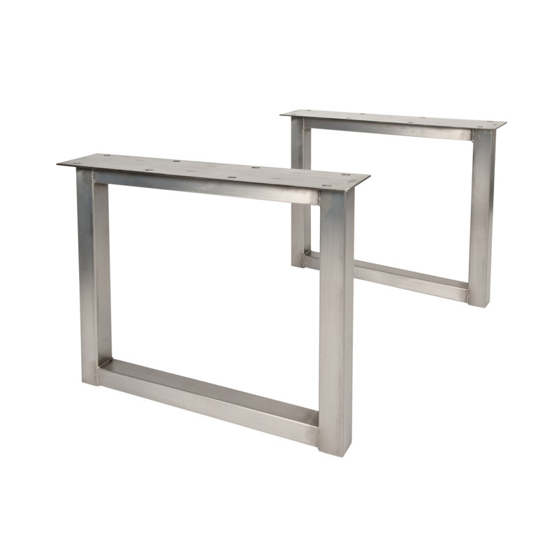 Saco Table Base, Silver