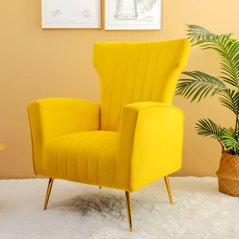 28,35 de large, Velours jaune
