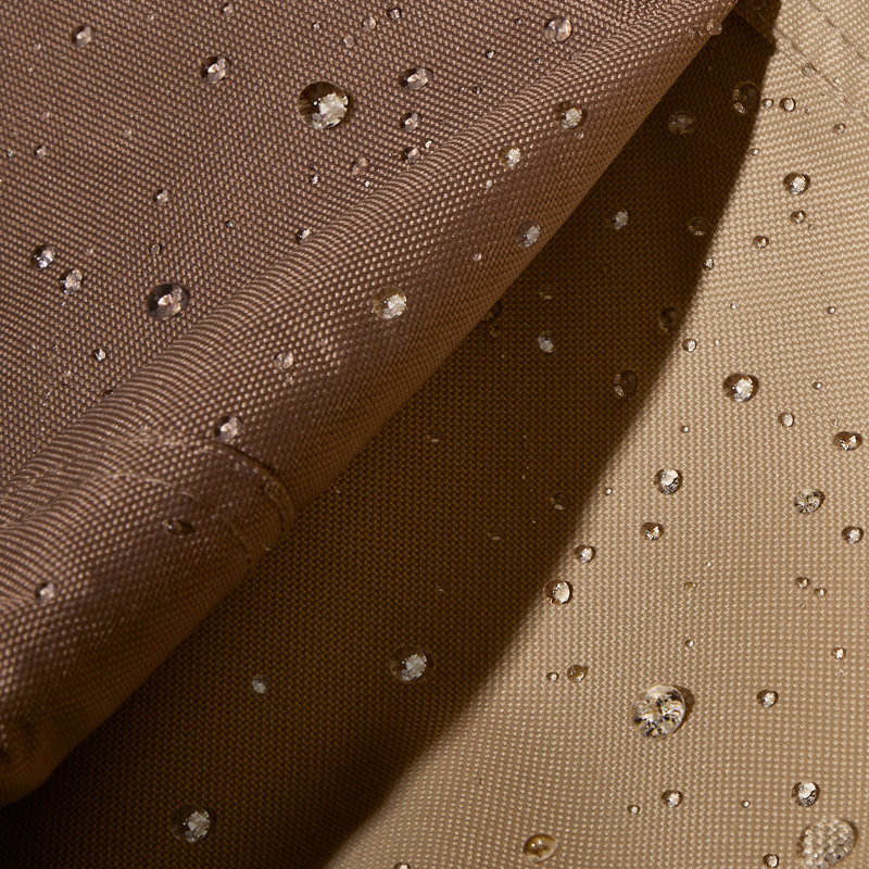 Veranda's Best Beige and Brown PVC Patio Table Cover