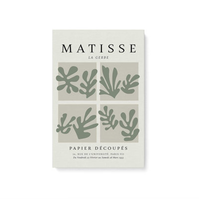 Matisse's La Gerbe Quartet en vert