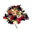 Guirlande de roses en rotin rose-432822831