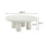 Table basse, finition blanche