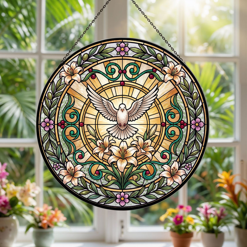 Vitrail vitrail, 12"H