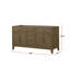 Meuble-lavabo double en chêne gris 60 po X P 22 po D-117980276