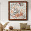 «Peach & Rust Blooms II», toile encadrée de qualité supérieure - prête à être accrochée-1592412521-1592412520