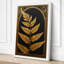 Golden Fern Study Botanical - Wrapped Canvas-968116617-968116619