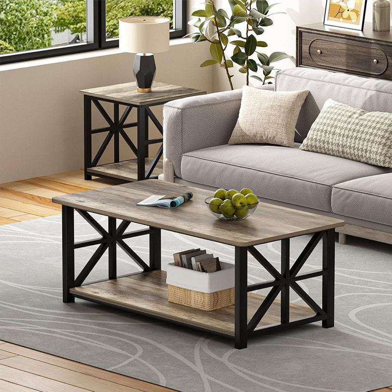 Table basse rustique Farmhouse