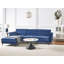 Aliyha 4 Seater Velvet Sofa Bed-308520862-308520863