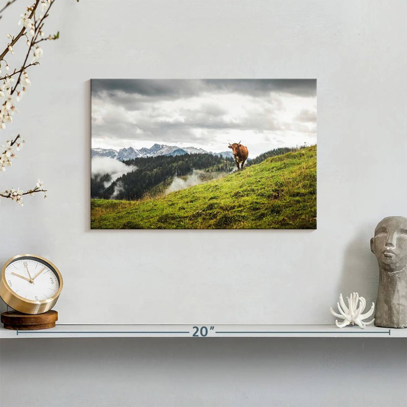 Alvord Lone Mountain Cow, 8" H x 12" W