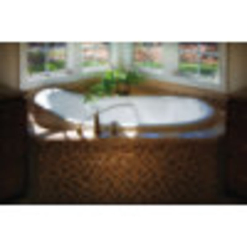 Kimberly 71.5'' L Soaking Bathtub, Bone, Polished Chrome
