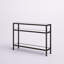 Ceno Glass Top Console Table-1860224665-1860224870