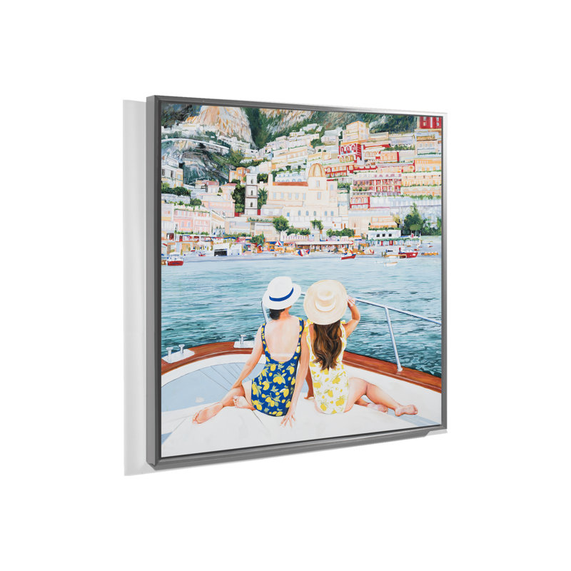 On The Yacht Print