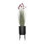 Herbe de pampa rouge artificielle | 65 po | Hautes herbes artificielles en pot | Home Decor By Primrue