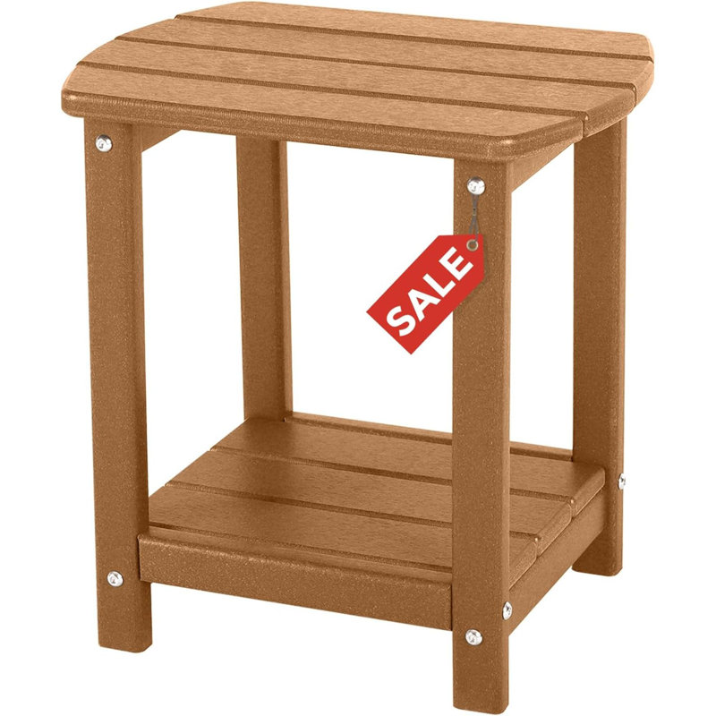 Table de bout Adirondack Square, Brun