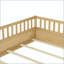 Lit double Montessori avec porte et barrière de haute sécurité-133631682-133631683