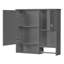 Armoire de rangement murale avec miroir 29 po x 28 po