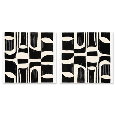 Ensemble de motifs noirs II