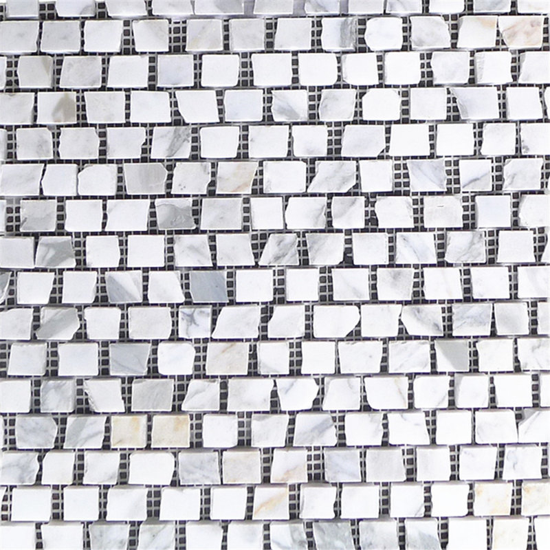 Carreau de mosaïque en marbre 12 po x 11 po