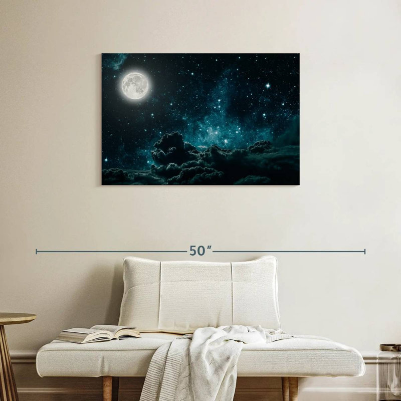 Oberle Galaxy Moonlight, 24" H x 36" W